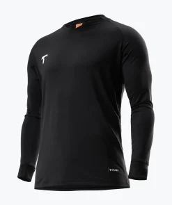 Best Bluza bramkarska czarna Koszulki I Spodenki