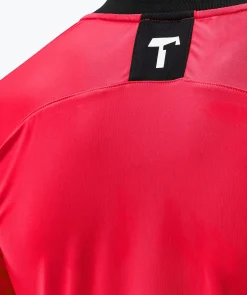 Flash Sale Bluza bramkarska czerwona Koszulki I Spodenki