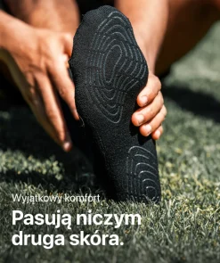 Best Grip Socks - czarne Skarpety I Getry