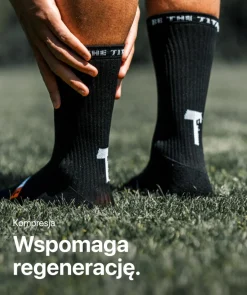 Best Grip Socks - czarne Skarpety I Getry