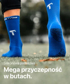 Flash Sale Grip Socks - niebieski Skarpety I Getry