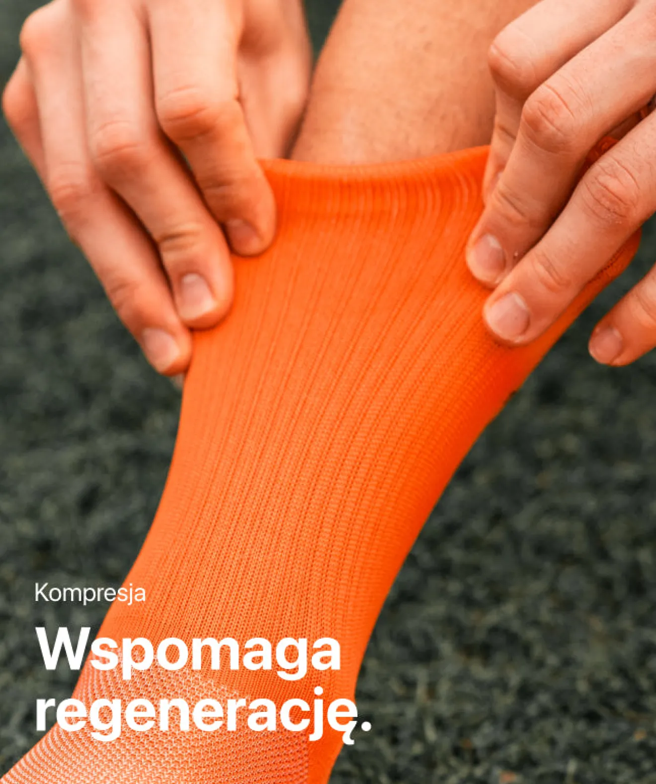 Flash Sale Grip Socks - pomarańczowy Skarpety I Getry