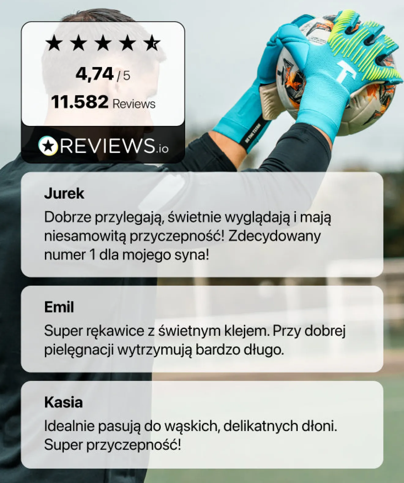 Store Rebel 2.0 Sky Blue Junior Pro Rękawice Juniorskie | Kolekcja Rebel