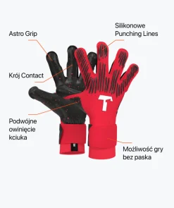 Cheap Rebel 2.0 Solar Red Kolekcja Rebel | Rękawice Juniorskie