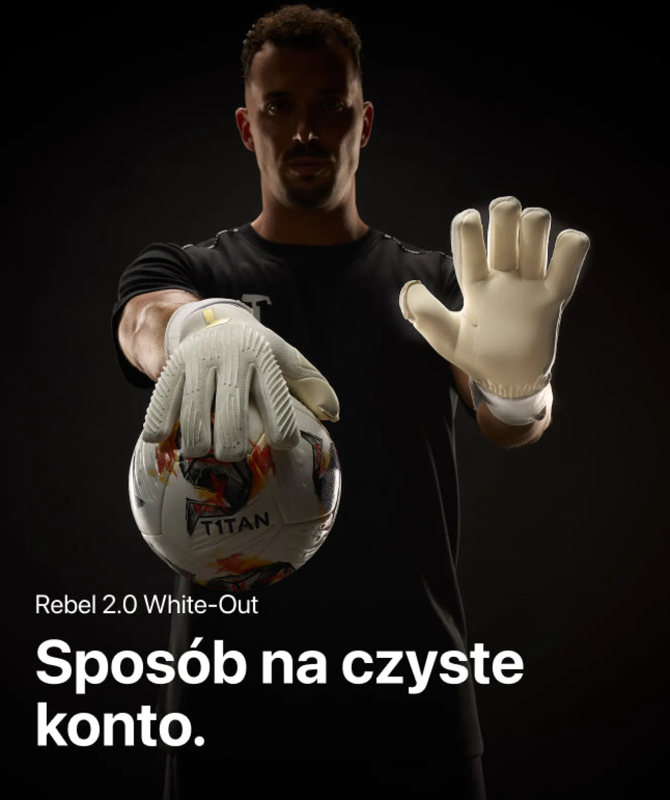 Outlet Rebel 2.0 White-Out Junior Pro (FP) Rękawice Juniorskie | Z Usztywniaczami